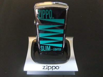 ♈風雅♈ Zippo Slim®高光澤鉻 1610 SLIM PACKAQE 薄型打火機 1956
