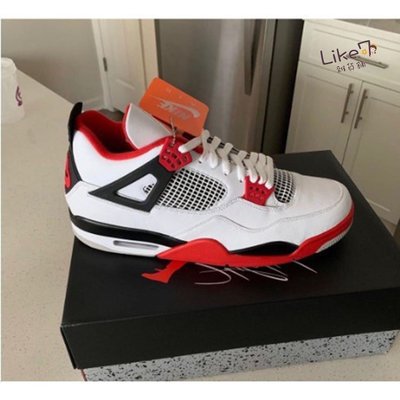 【正品】Air Jordan 4 "Fire Red" 火焰紅 2020年版 籃球鞋 Dc7770-160 Bigshoe