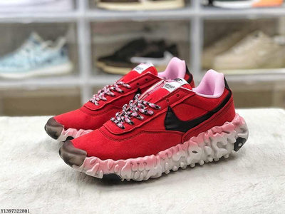 NIKE OVERBREAK SP 紅色 黑色 休閒運動慢跑鞋 舒適 男女鞋 DA9784-600公司級