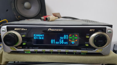 典藏專區PIONEER"先鋒牌DEH-7450MP單CD/MP3動畫版主機/可連動換片箱/泰國精製品