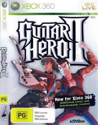 【二手遊戲】XBOX360 吉他英雄2 GUITAR HERO 2 英文亞版【台中恐龍電玩】
