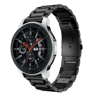 22 毫米錶帶不銹鋼適用於三星 Galaxy Watch 46 毫米/Gear S3 錶帶 Amazfit GTR 47