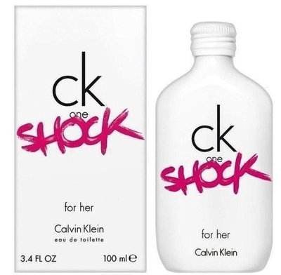 便宜生活館【香水CK】Calvin Klein ck one shock for her 女性淡香水100ml 公司貨