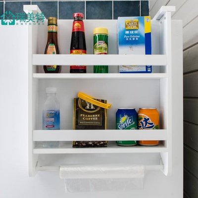 冰箱掛調味品收納架廚房置物架創意冰箱側掛架冰箱掛架側壁WYXDY超夯 正品 活動 優惠