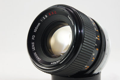 **日光銀鹽** Canon Lens FD 100mm F2.8 S.S.C. #656