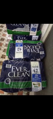 美國藍鑽Ever clean 貓砂（藍標）42磅