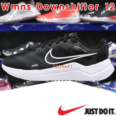 鞋大王nike DD9294-001 黑×白 Wmns Downshifter 12 慢跑鞋 / 透氣 / 102N