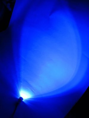藍光 藍色光 迷你終極超薄款 崁入式鷹眼燈 High Power DRL小魚眼 透鏡 LED 日行燈 晝行燈