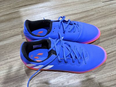 Adidas Youth Messi 16.3 Indoor IN BB5652 愛迪達 室內 平底 足球鞋 23.5