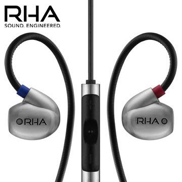 【電子超商】RHA T20i 高解析雙動圈入耳式線控耳機 不鏽鋼金屬外殼 雙動圈 保固三年 英大公司貨