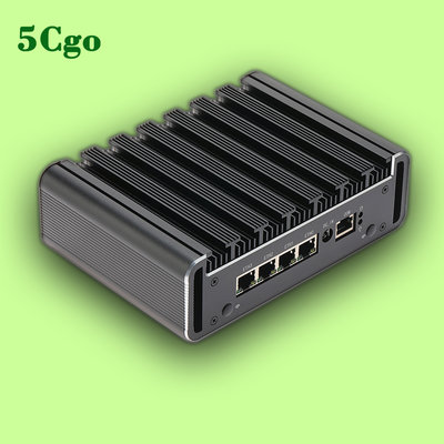 5Cgo【含稅】N5105全2.5G4網口軟路由I225V-B3網卡Openwrt LEDE愛快虛擬機串口4K信號ESX