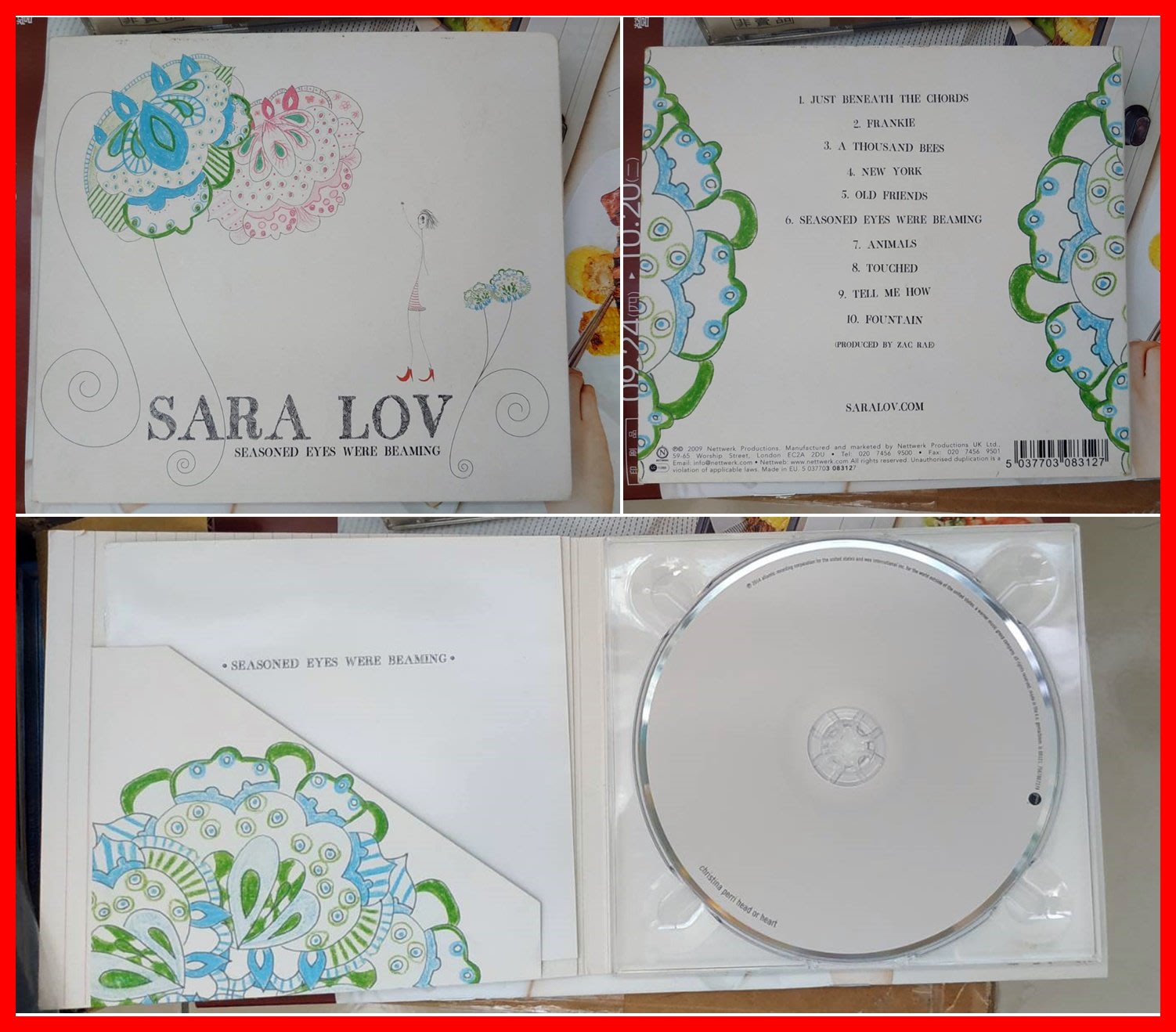 ◎2009-Devics樂團女主唱-莎拉·洛夫-Sara Lov-Seasoned Eyes Were Beaming