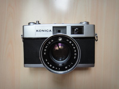 【康泰典藏】KONICA AUTO S1.6 底片相機~功能正常~AUTO S3 QL-17 GIII.RC.RD