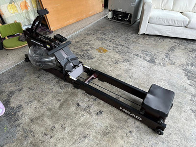 香榭二手家具*HEAD海德 可折收水阻式划船機-型號:WR655FC -一年機-健身器材-划步機-划船機