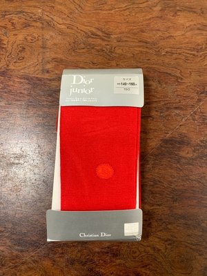 Dior 棉質 紅色 褲襪 新品 150