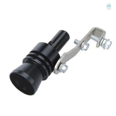 汽車  Turbo Sound Whistle 排氣管尾管吹氣閥鋁尺寸 XL 黑色-熱銷新款220616