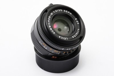 【日光徠卡台中】LEICA Summicron-M 35mm f/2 ASPH. 黑 11673  公司三年保固  鏡頭