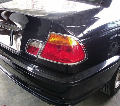 IDFR ODE 汽車精品 BMW 3系列 E46 2門 99-03 鍍鉻後燈框