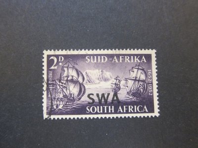 【雲品11】西南非洲South West Africa 1952 Sc 168 FU 庫號#B527 86240