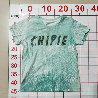【二手衣櫃】CHIPIE 男童 短袖T恤 水印渲染短袖圓領T恤 1090426