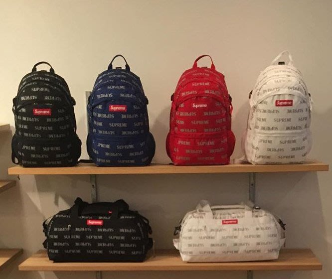 Supreme 3m 2025 reflective repeat backpack