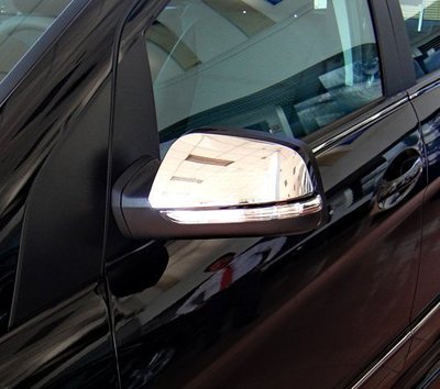 現貨熱銷-易車汽配 Benz 賓士 B W245 B170 B180 B200 2008-2012 鍍鉻視鏡蓋 鍍鉻後照