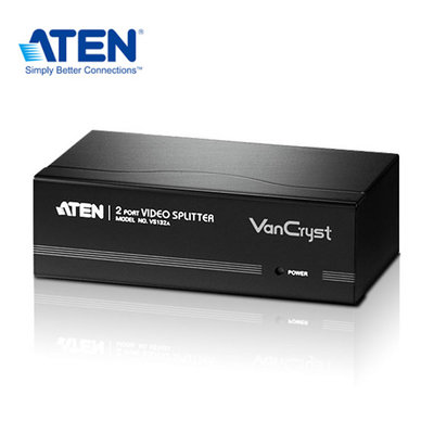 【預購】ATEN VS132A 2埠VGA視訊分配器 (頻寬450MHz)