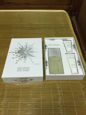 三宅一生 issey miyake 香水禮盒組(香水125ml,身體乳50ml,沐浴乳75ml)