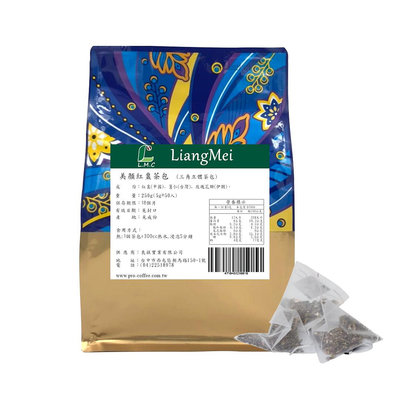 芳第《High Tea》三角茶包-美顏紅棗茶包 5g*50入/包 無咖啡因--【良鎂咖啡精品館】