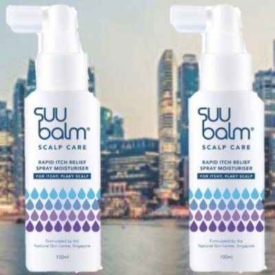 新品新加坡頭皮止癢噴劑Suu Balm Rapid Relief Scalp Spray Moisturiser 100ml