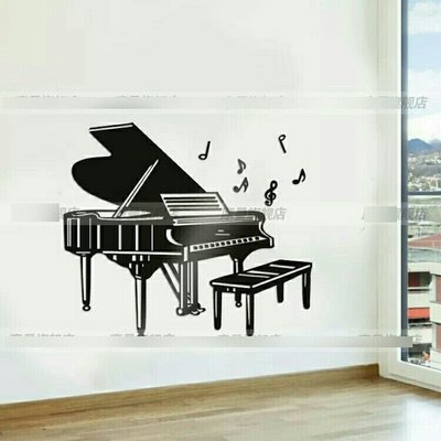 鋼琴 壓克力3D立體牆貼舞蹈房客廳兒童房牆貼臥室教室客廳貼
