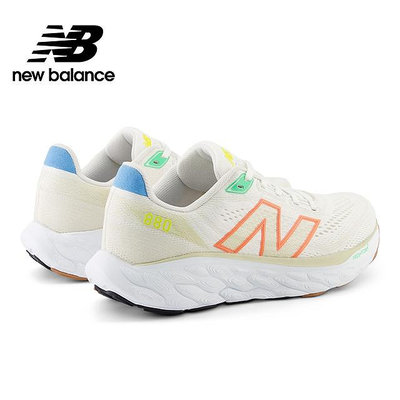 New Balance 880 白 藍 橘 寬楦 襪套 休閒 慢跑 W880R14 女鞋