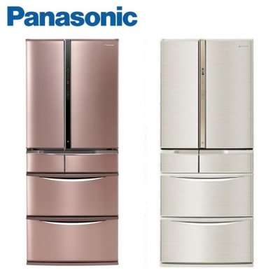 ＊Panasonic 國際牌 601公升 無邊框鋼板變頻六門電冰箱 NR-F607VT(玫瑰金/香檳金)