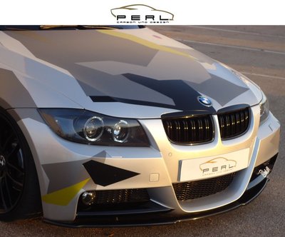 【樂駒】Perl Carbon Design BMW 3er E90 E91  M-Paket 碳纖維 前下擾流 前下巴