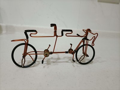 【繽紛小棧】鋁線手工折  雙人協力腳踏車 現貨 可與其它商品合併運費