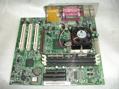 【電腦零件補給站 】acer Veriton 3200主機板 +Celeron 900CPU含風扇+256MB記憶體整套