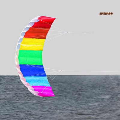 [] 彩虹雙線軟體特技風箏複線特技Stunt POWER Kite