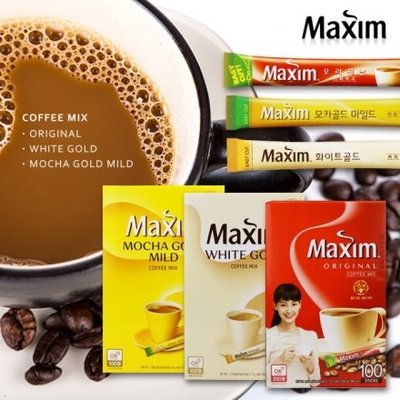 韓國 MAXIM 三合一咖啡 100包入【29159】momo