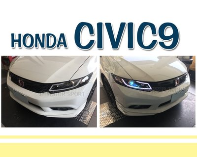 》傑暘國際車身部品《全新 Honda CIVIC9 喜美 九代 9代 K14 R8 燈眉 魚眼 車燈 頭燈 大燈