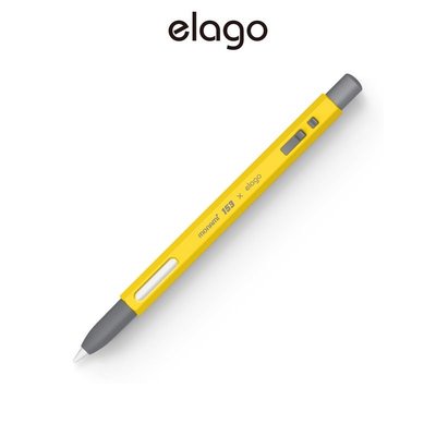 [elago] Monami Apple Pencil 2代 保護套 - 黃色 (適用 Apple Pencil 2)-好鄰居百貨