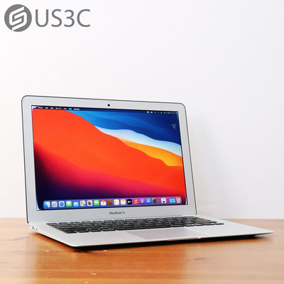 【US3C-板橋店】【一元起標】公司貨 2014年初 Apple Macbook Air 13吋 i5 1.4G 8G 128G SSD 銀 二手筆電 蘋果筆電