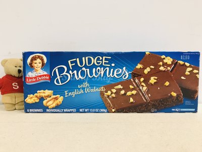 【Sunny Buy】◎預購◎ Little Debbie 小黛比 布朗尼蛋糕 6入 Fudge Brownies