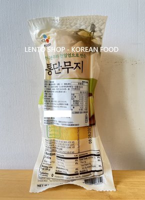 LENTO SHOP - 韓國 CJ 黃蘿蔔 醃蘿蔔이절 단무지 Pickled Radish  400克