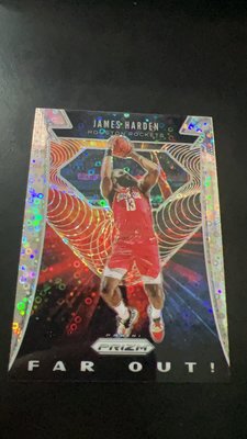 2019-20 PANINI PRIZM FAR OUT! #3 JAMES HARDEN 快攻亮