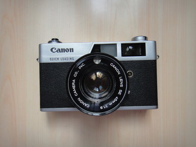【康泰典藏】CANON QL-19經典相機(一代機)(1)~拍照功能正常~NIKON.SONY.RICOH 玩家可參考