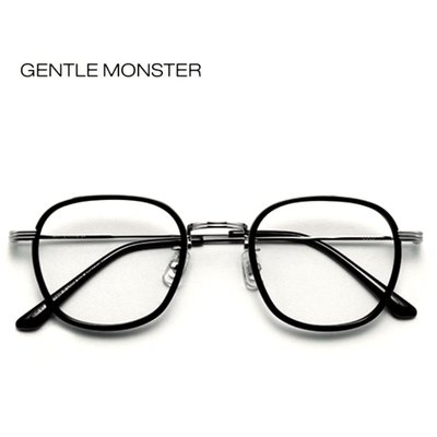 GENTLE MONSTER ►Coco （黑色框×金屬銀鎳色）眼鏡 光學鏡框 中性款 ｜100%全新正品｜特價!