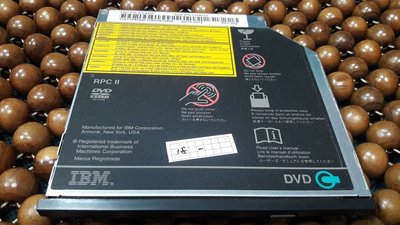 二手筆電內建式光碟機  IBM DVD-ROM MODEL SR-8177-M 內接式IDE介面