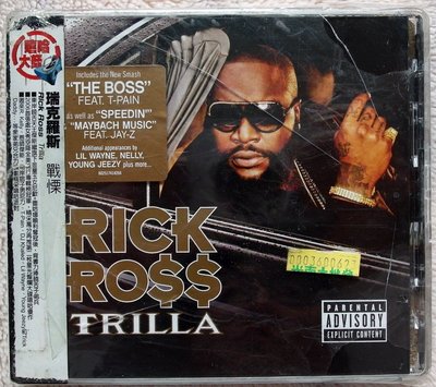 ◎2008全新CD未拆!15首-瑞克羅斯-戰慄-Rick Ross-Trilla-等15首好歌-流行.節奏藍調/嘻哈