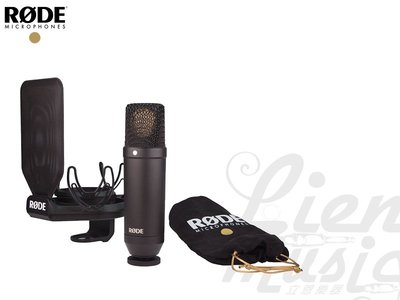 『立恩樂器』免運分期 公司貨 RODE NT1 KIT 套裝組 錄音室 電容麥克風 澳洲設計製造 NT1KIT