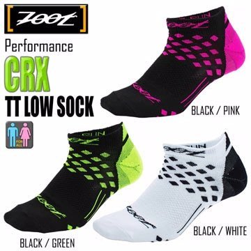 【三鐵共購】【美國鐵人三項第一品牌 ZOOT】 CRX 機能肌能壓縮的特殊運動踝襪